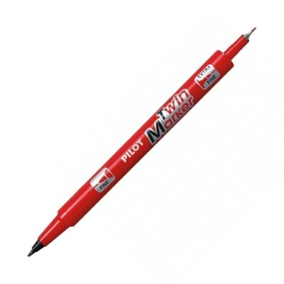 Pilot Twin Marker - Red