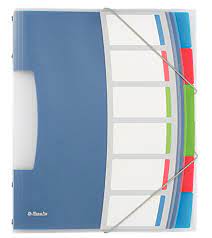 Esselte Divider Book Colour'Ice Multi-Colour - 6 Part