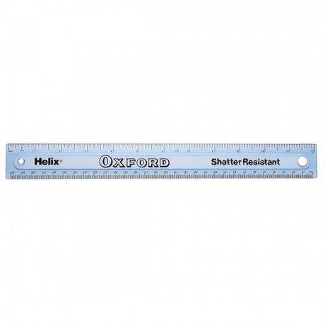 Helix Oxford Shatter Resistant Ruler