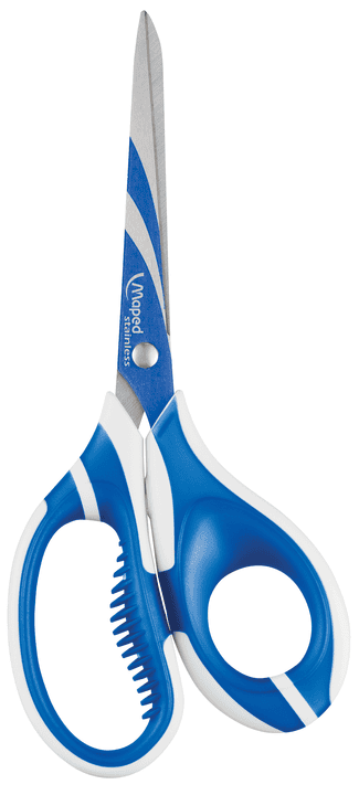 Maped Scissors Zenoa Fit Asymmetrical Bimat 18 cm