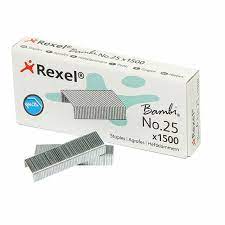 Rexel Staples Bambi No.25 x1500