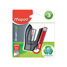 Maped Stapler Green Logic Mini 24/6 +400