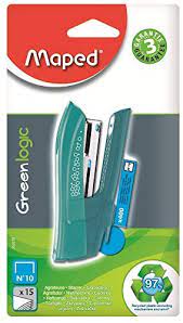 Maped Stapler Green Logic Pocket N10