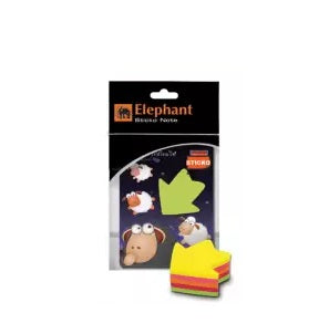 Elephant Sticky Note Die Cut Arrow