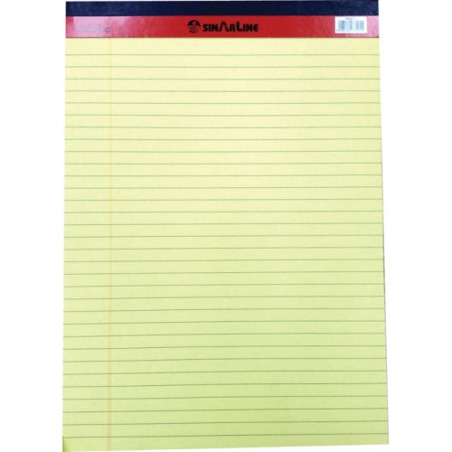 Sinar Legal Pad Yellow 5 x 8 - 40 Sheets