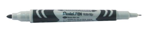 Pentel Permanent Marker 2 Tips