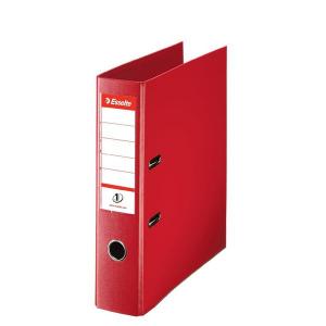 Polypropylene Lever Arch File Foolscap 3 Inches No.1202 - Red