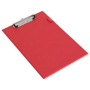 Polypropylene Foolscap Clip Board - Red