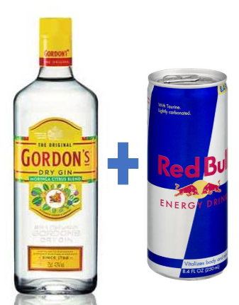 Gordon's London Dry Gin Moringa Citrus Blend 75 cl + 1 FREE Red Bull