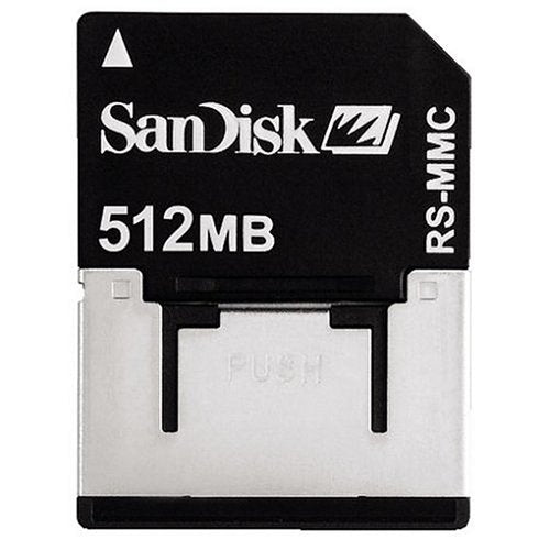 SanDisk Flash Memory Card 512 MB