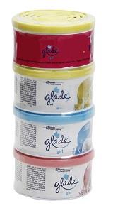 Glade Air Freshener Gel Assorted Fragrances 70 g x6