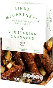 Linda McCartney Vegetarian Sausages 300 g x6