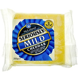 McLelland Seriously Mild Cheddar 200 g