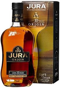 Jura Single Malt Scotch Whisky Origin Light & Delicate Aged 10 Years 70 cl