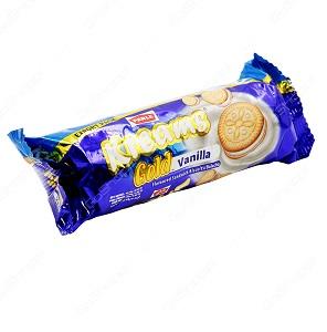 Parle Kreams Gold Vanilla Sandwich Biscuits 28 g