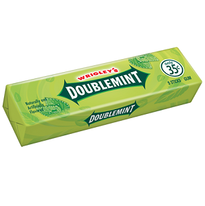 Wrigley's Doublemint Fresh Menthol 15 g x5