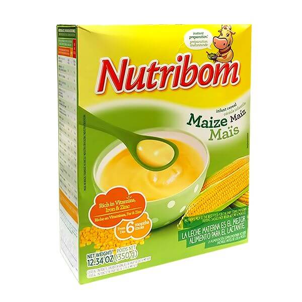 Nutribom Infant Cereal Maize 6 Months+ 350 g