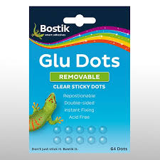 Bostik Glu Dots Remover - Clear