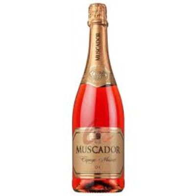 Muscador Rose Sparkling Wine Sweet 75 cl