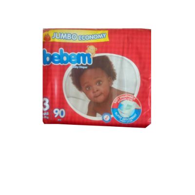 Bebem Baby Diaper Size 3 Midi 4-9 kg x90