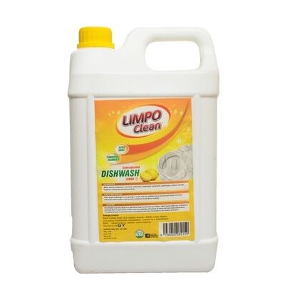 Limpo Clean Concentrated Dishwash Lemon 4 L