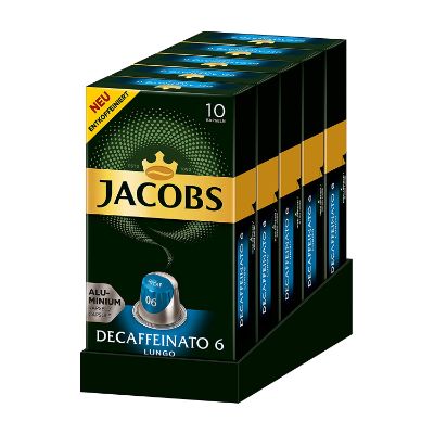 Jacobs Coffee Capsules Decaffeinato 52 g x6