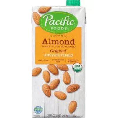 Pacific Foods Organic Almond Original Unsweetened Beverage 946 ml