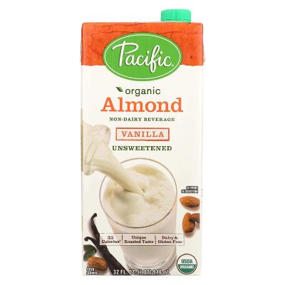 Pacific Foods Organic Almond Vanilla Beverage 946 ml