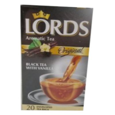 Lords Aromatic Original Black Tea With Vanilla 30 g x20