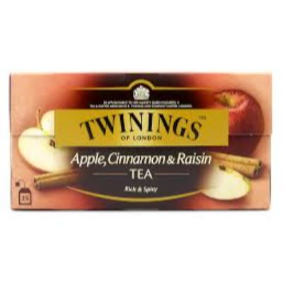 Twinings Apple Cinnamon & Raisin Tea 50 g x25