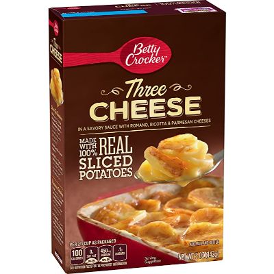 Betty Crocker Three Cheese Sliced Potatoes 142 g