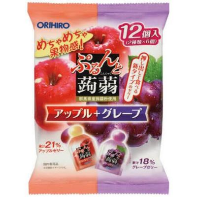 Onihiro Apple & Grape Konjac Jelly 240 g