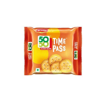 Britannia 50/50 Salted Time Pass Biscuit 312 g