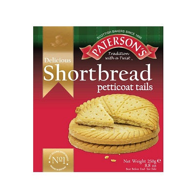 Paterson's Shortbread Petticoat Tails 250 g