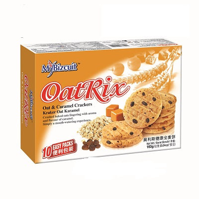 MyBizcuit Oatrix Oat & Caramel Crackers 160 g