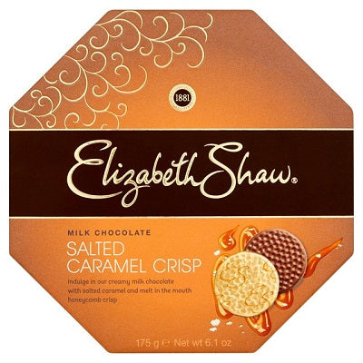 Elizabeth Shaw Salted Caramel Crisp Milk Choco 176 g