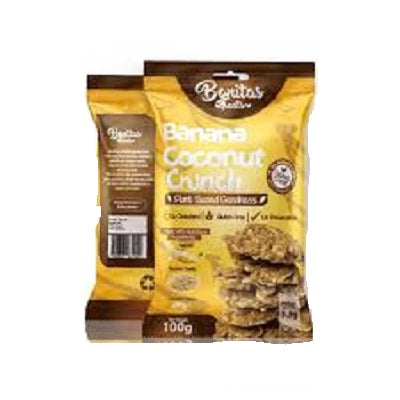 Bonitas Treats Banana Coconut Crunch 100 g