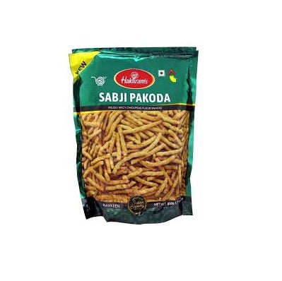 Haldiram's Sabji Pakoda Namkeen Mildly Spicy Chickpeas Flour Snacks 150 g