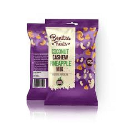 Bonitas Treats Coconut Cashew Pineapple Mix 160 g