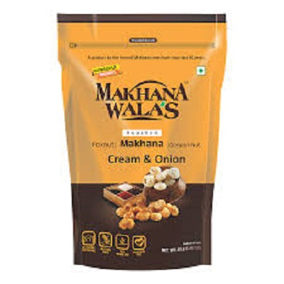 Makhana Walas Cream & Onion Roasted Nut 60 g