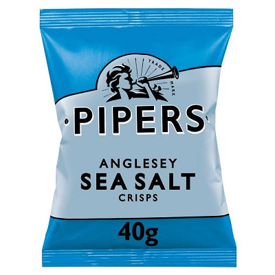 Pipers Potato Crisps Anglesey Sea Salt 40 g