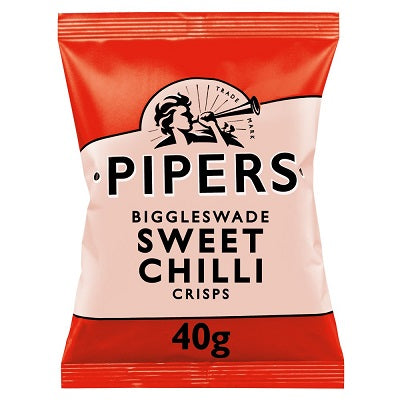 Pipers Potato Crisps Biggleswade Sweet Chilli 40 g