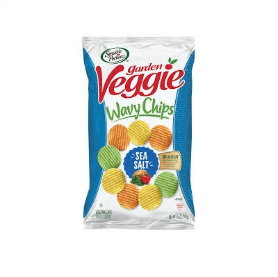 Garden Veggie Wavy Chips Sea Salt 28 g