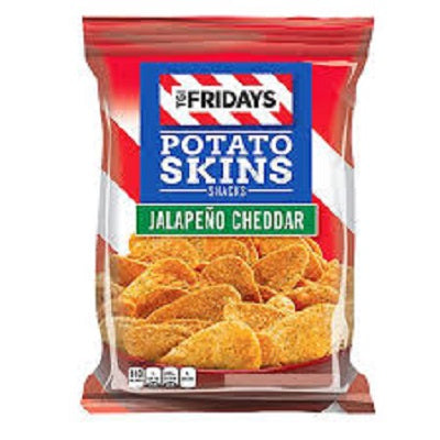 TGI Fridays Potato Skins Snacks Jalapeno Cheddar 113.4 g