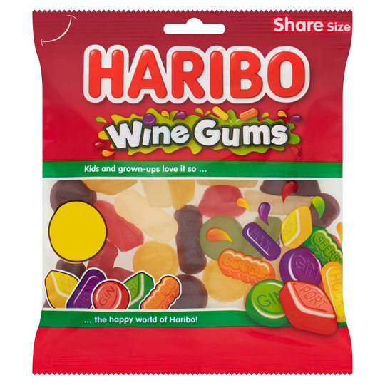 Haribo Wine Gums 180 g