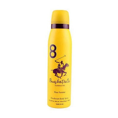 Beverly Hills Polo Club Deodorant Body Spray Women 8 150 ml