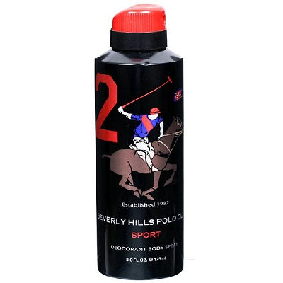 Beverly Hills Polo Deodorant Body Spray Men 2 175 ml