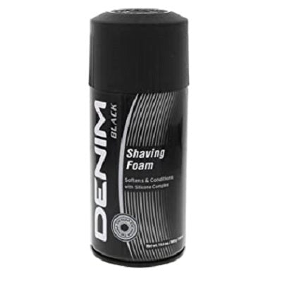 Denim Shaving Foam Black With Silicone Complex 300 ml