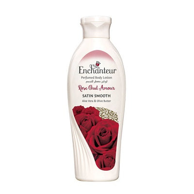 Enchanteur Body Lotion Satin Smooth Rose Oud Amour 250 ml