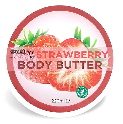 Derma V10 Body Butter Strawberry 220 ml